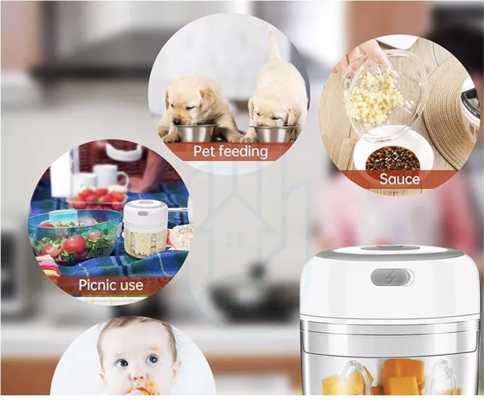 切菜绞肉机 多功能电动小型碎菜  搅拌器  蒜蓉料理机  你身边的料理王